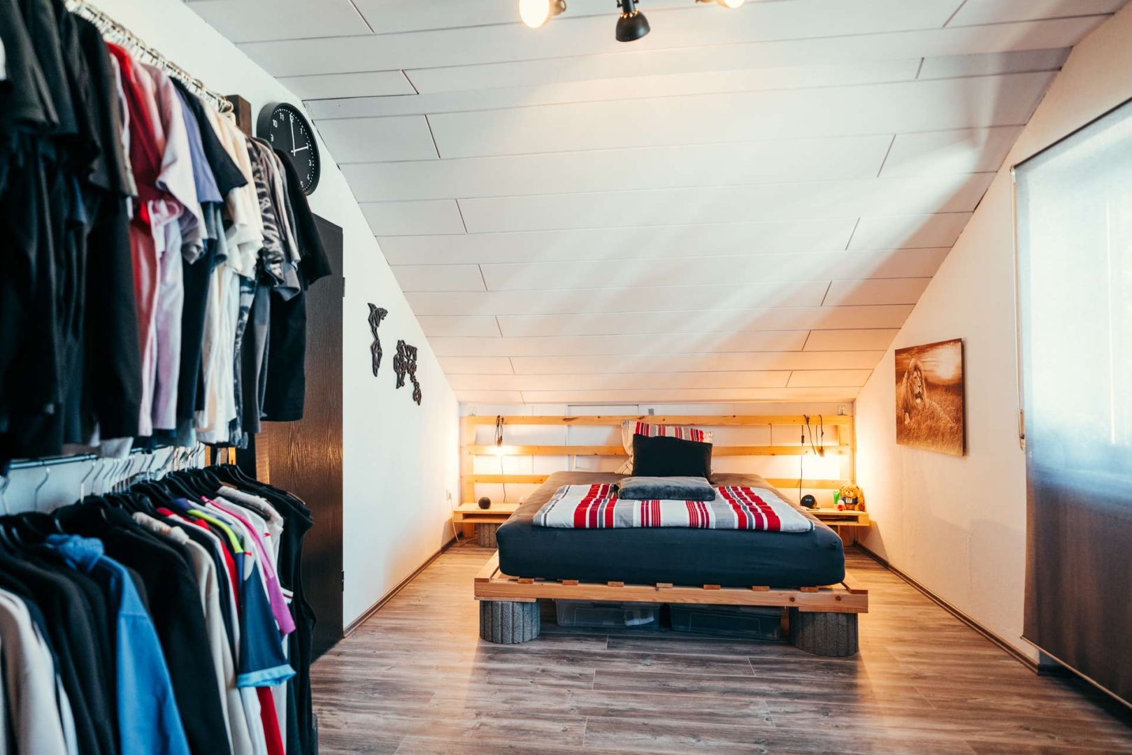 Schlafzimmer im Dachgeschoss