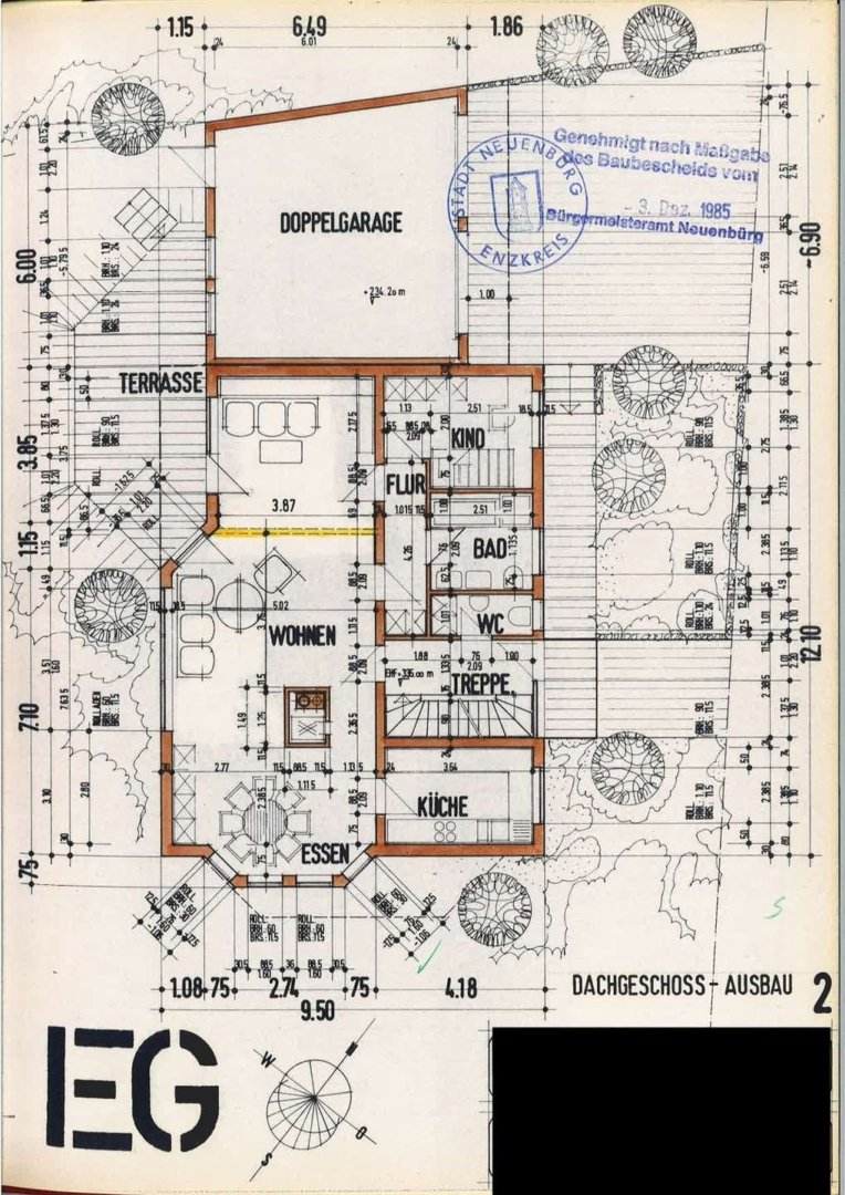 Grundriss Erdgeschoss